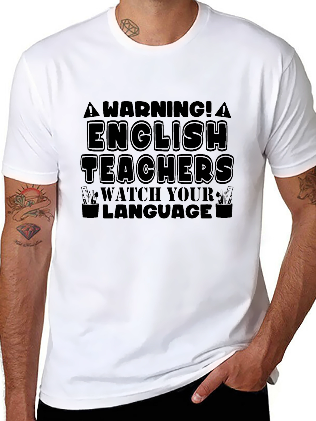 English Teachers Watch Your Language T-Shirt
