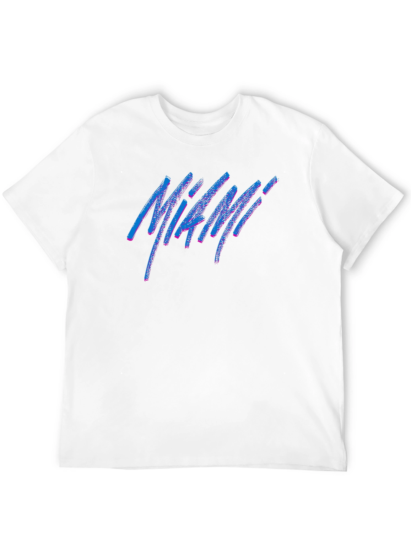 Miami Retro T-Shirt - Black