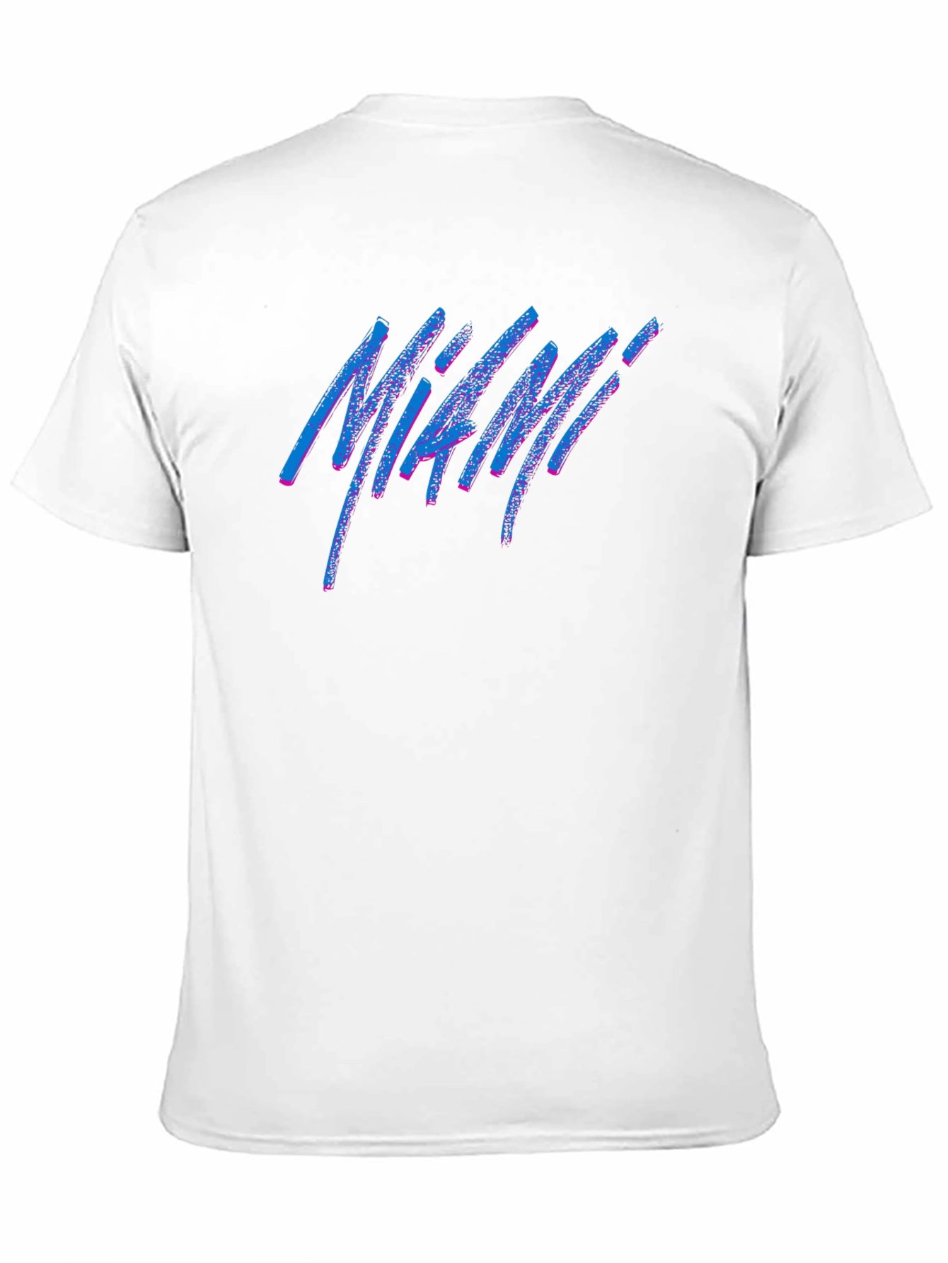 Miami Retro T-Shirt - Black