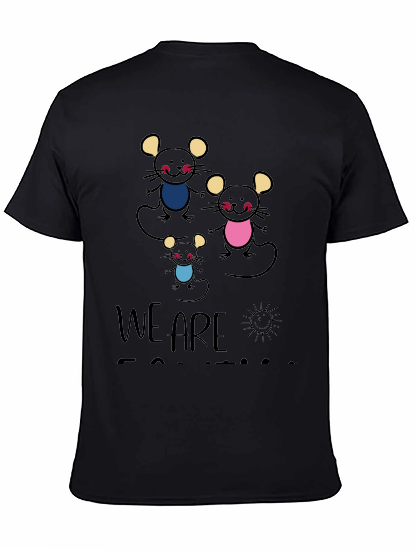 Family Mouse T-Shirt - We Are Family Tee