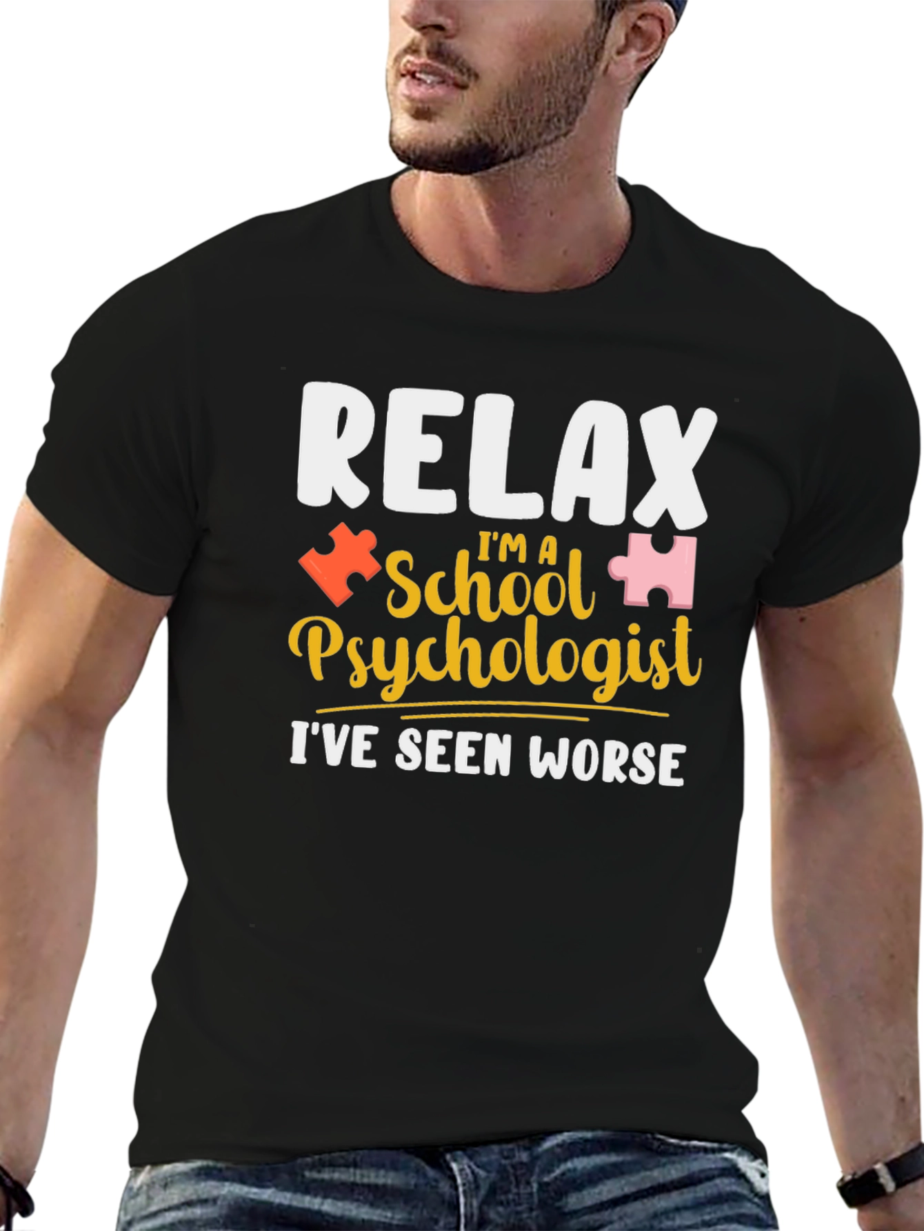 Relax Im a School Psychologist T-Shirt