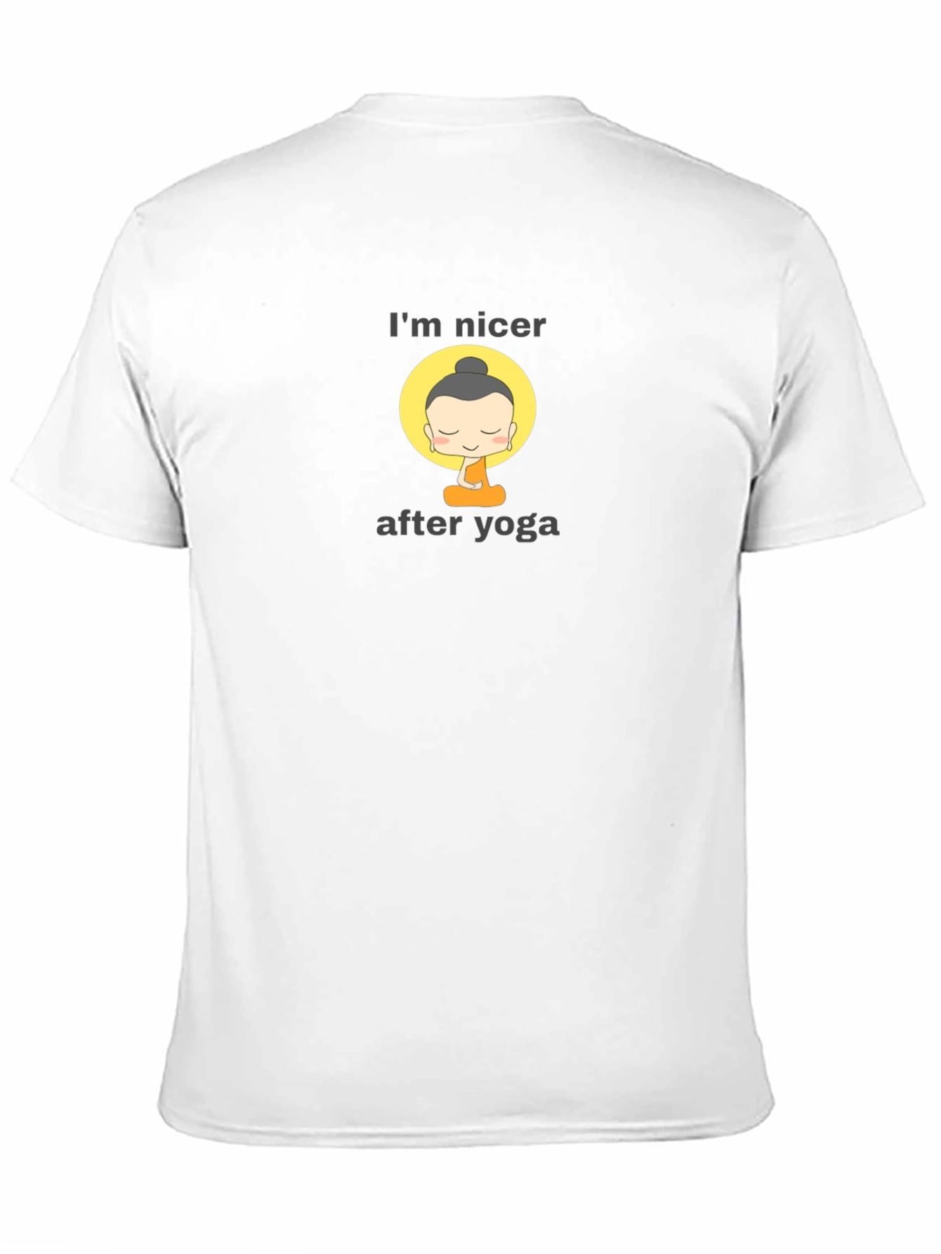 Im Nicer After Yoga Buddha Graphic Tee