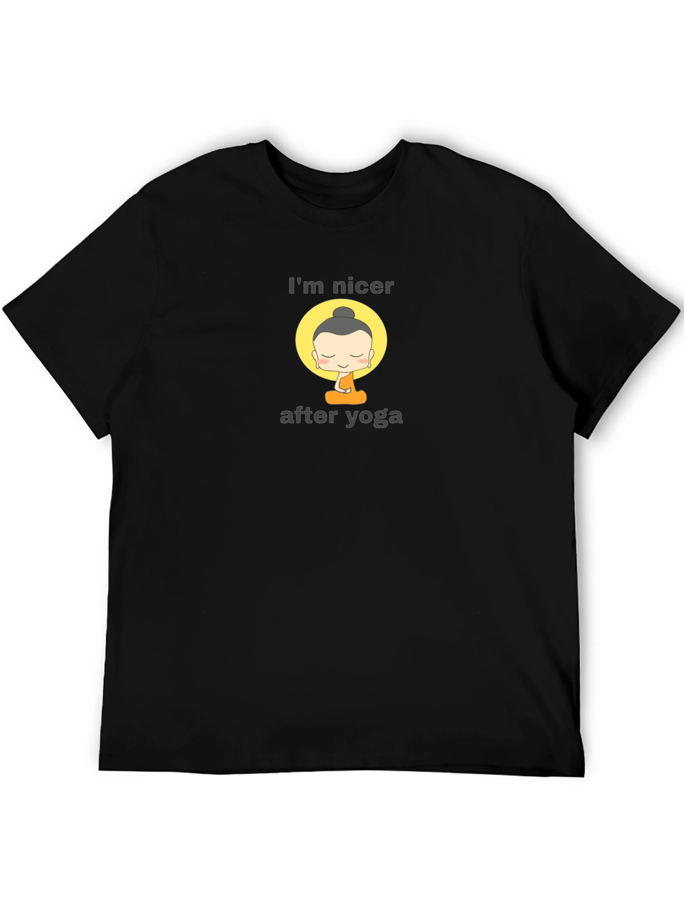 Im Nicer After Yoga Buddha Graphic Tee