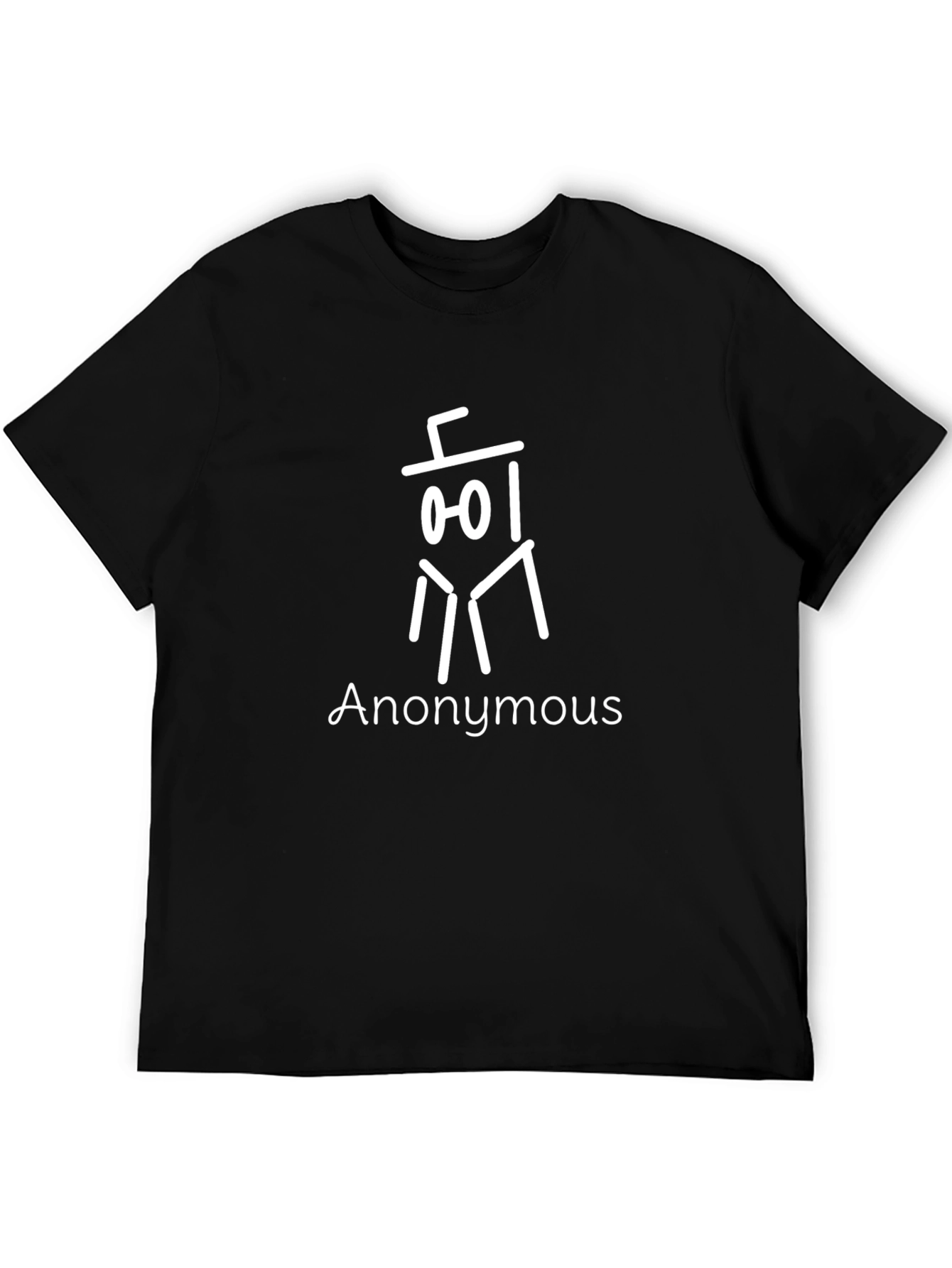 Anonymous Graphic Tee - Stylish & Unique Design