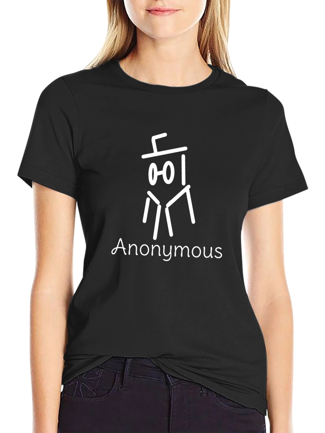 Anonymous Graphic Tee - Stylish & Unique Design