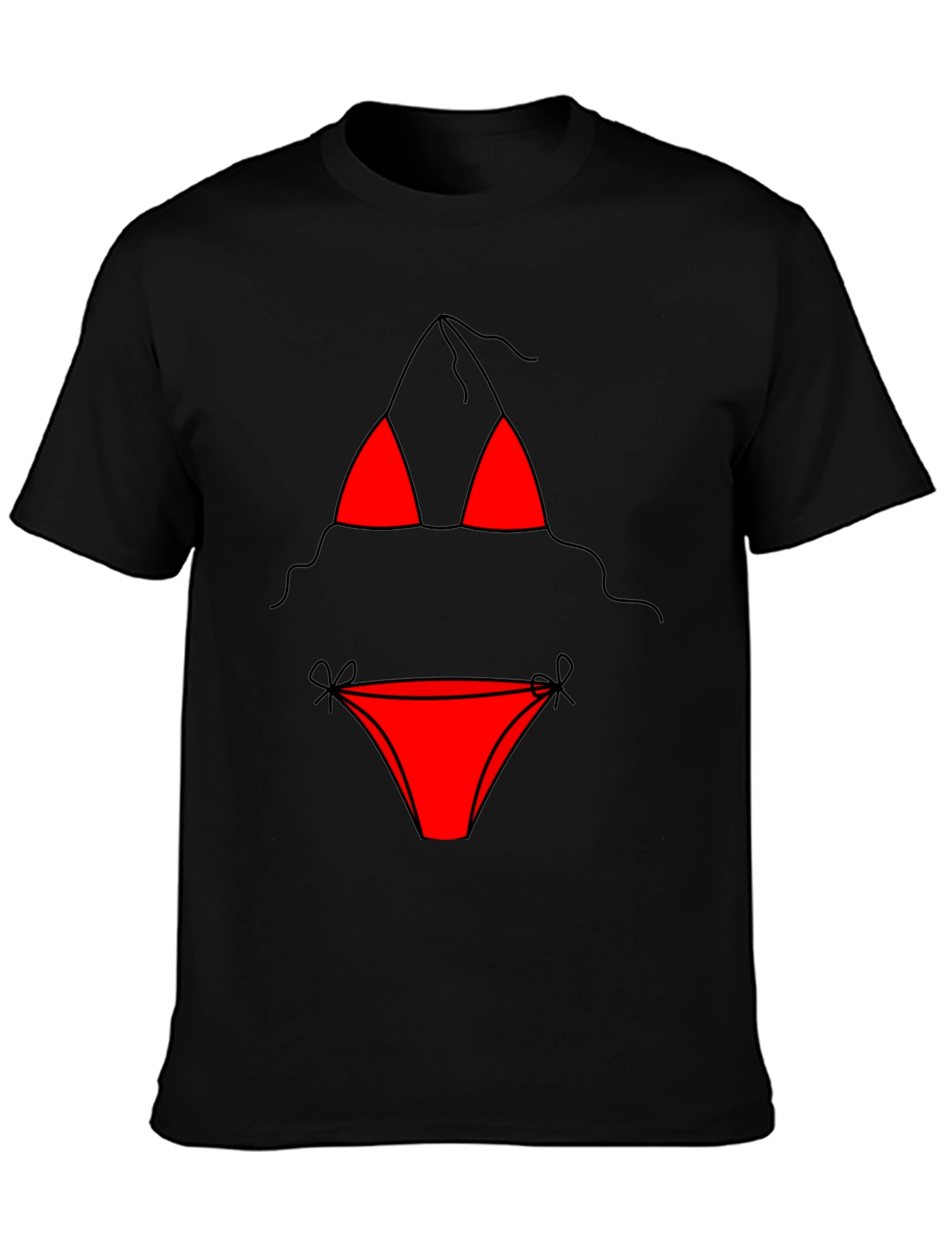 Funny Bikini T-Shirt - Novelty Graphic Tee