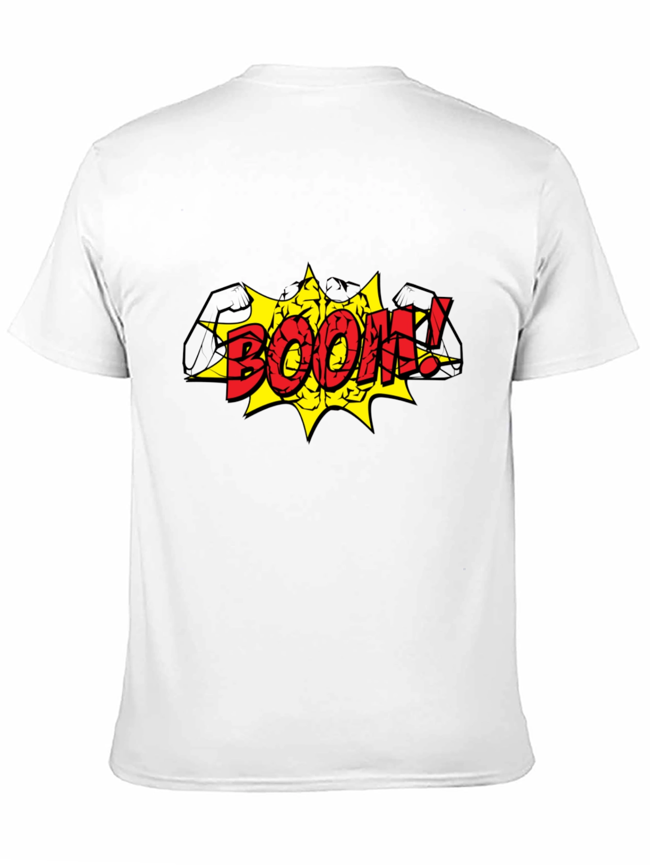 Boom! Graphic Print Black T-Shirt