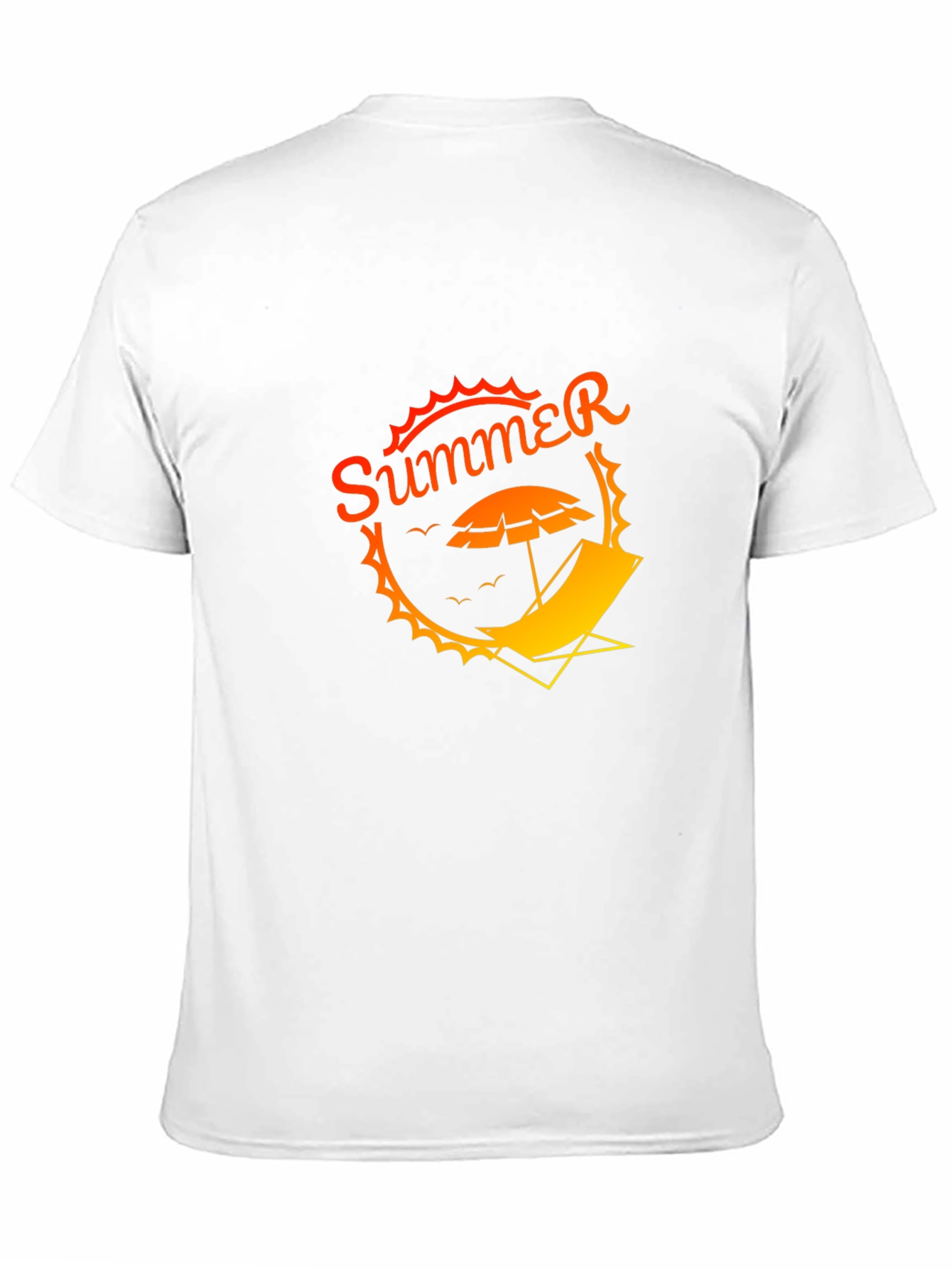 Summer Vibe Black T-Shirt