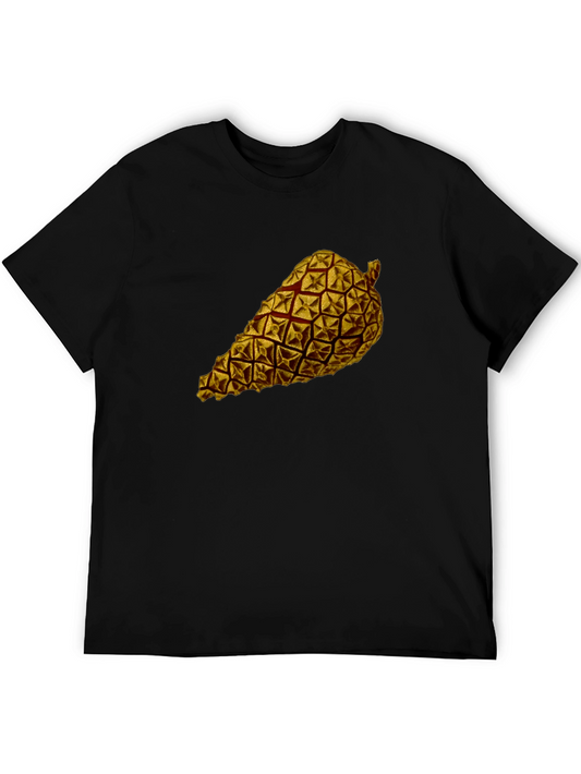 Pinecone Graphic Black T-Shirt