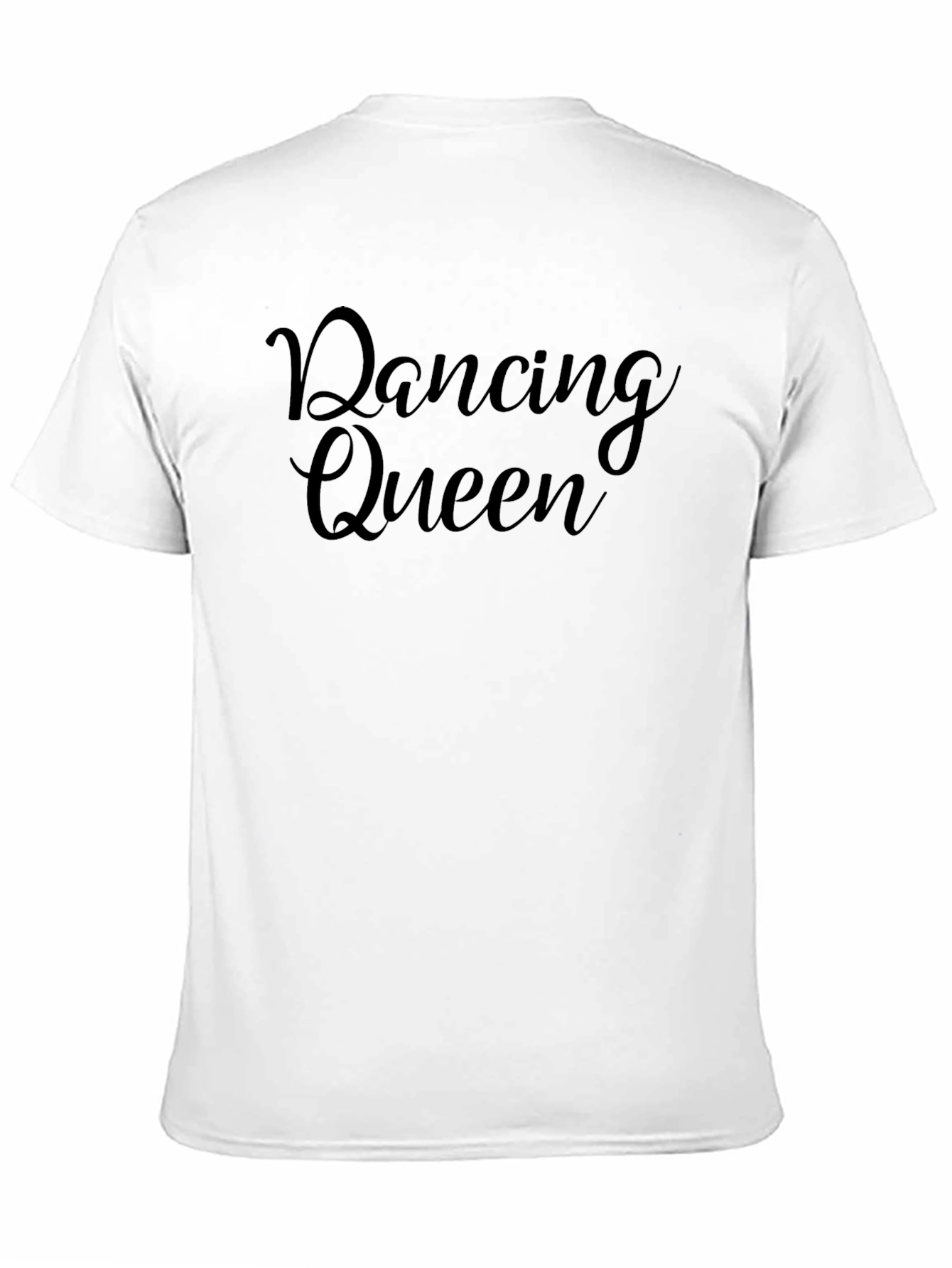 Dancing Queen Graphic Tee - Trendy Crew Neck T-Shirt