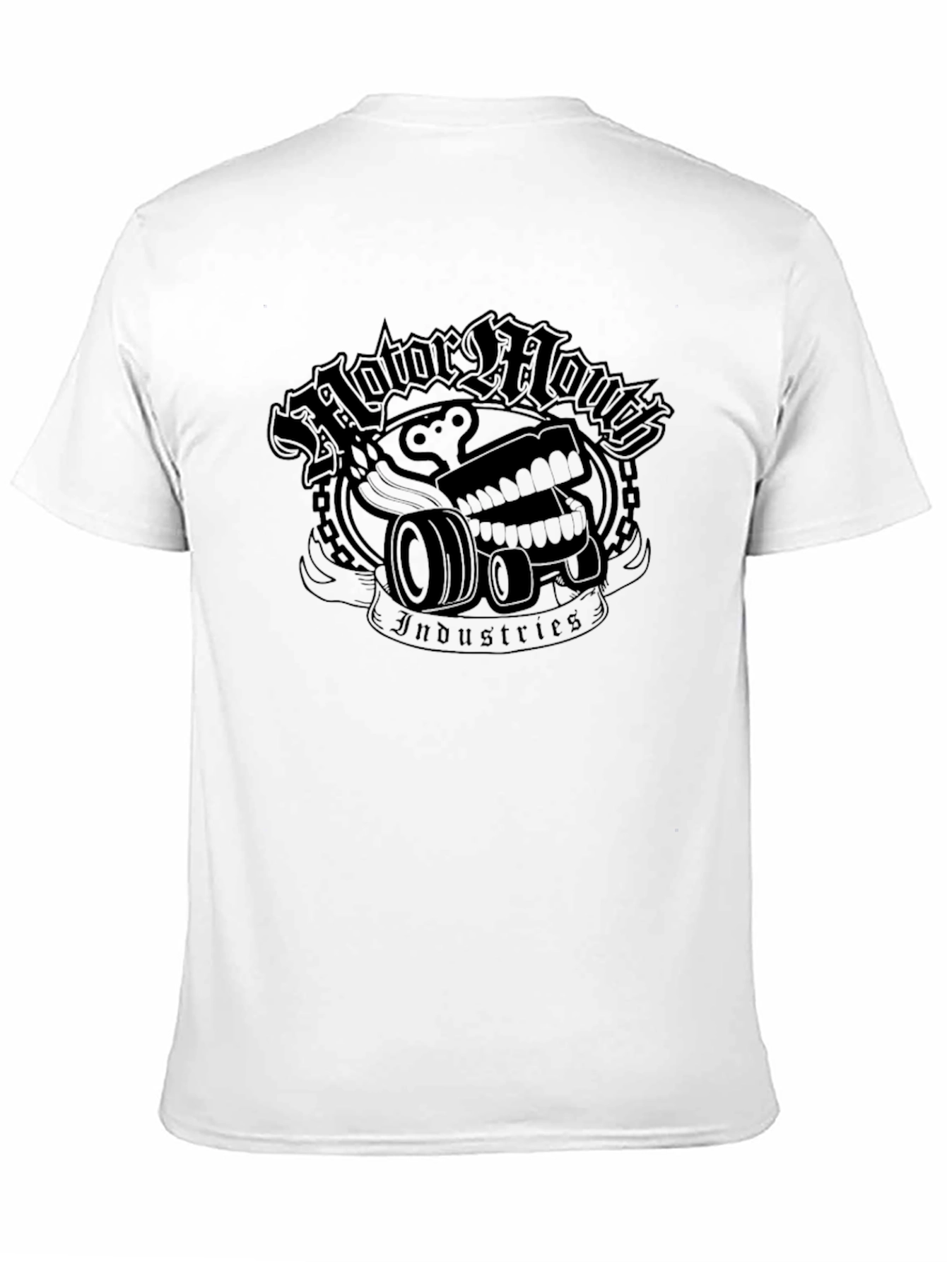 Motor Mouth Industries Black Graphic Tee