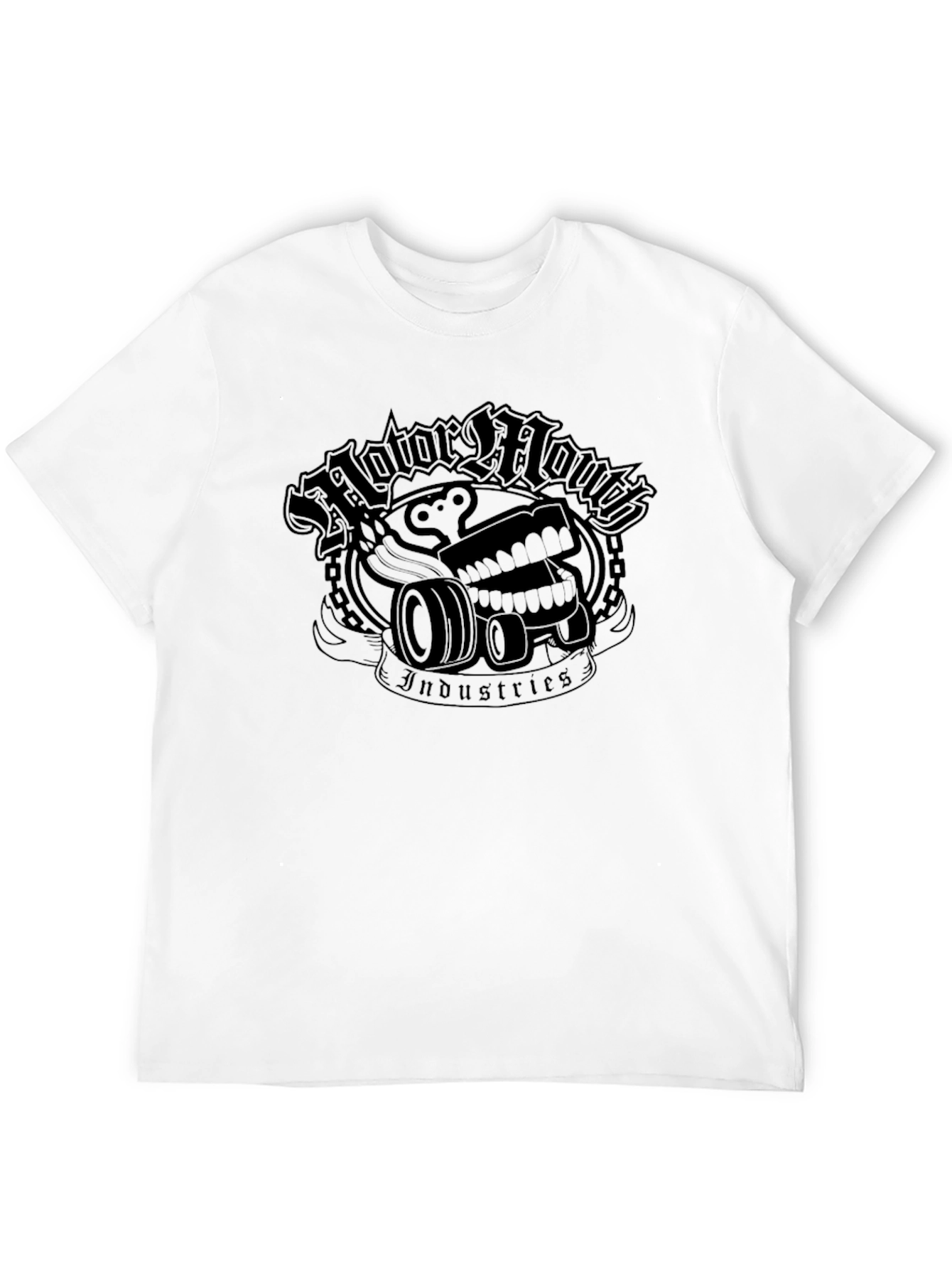 Motor Mouth Industries Black Graphic Tee