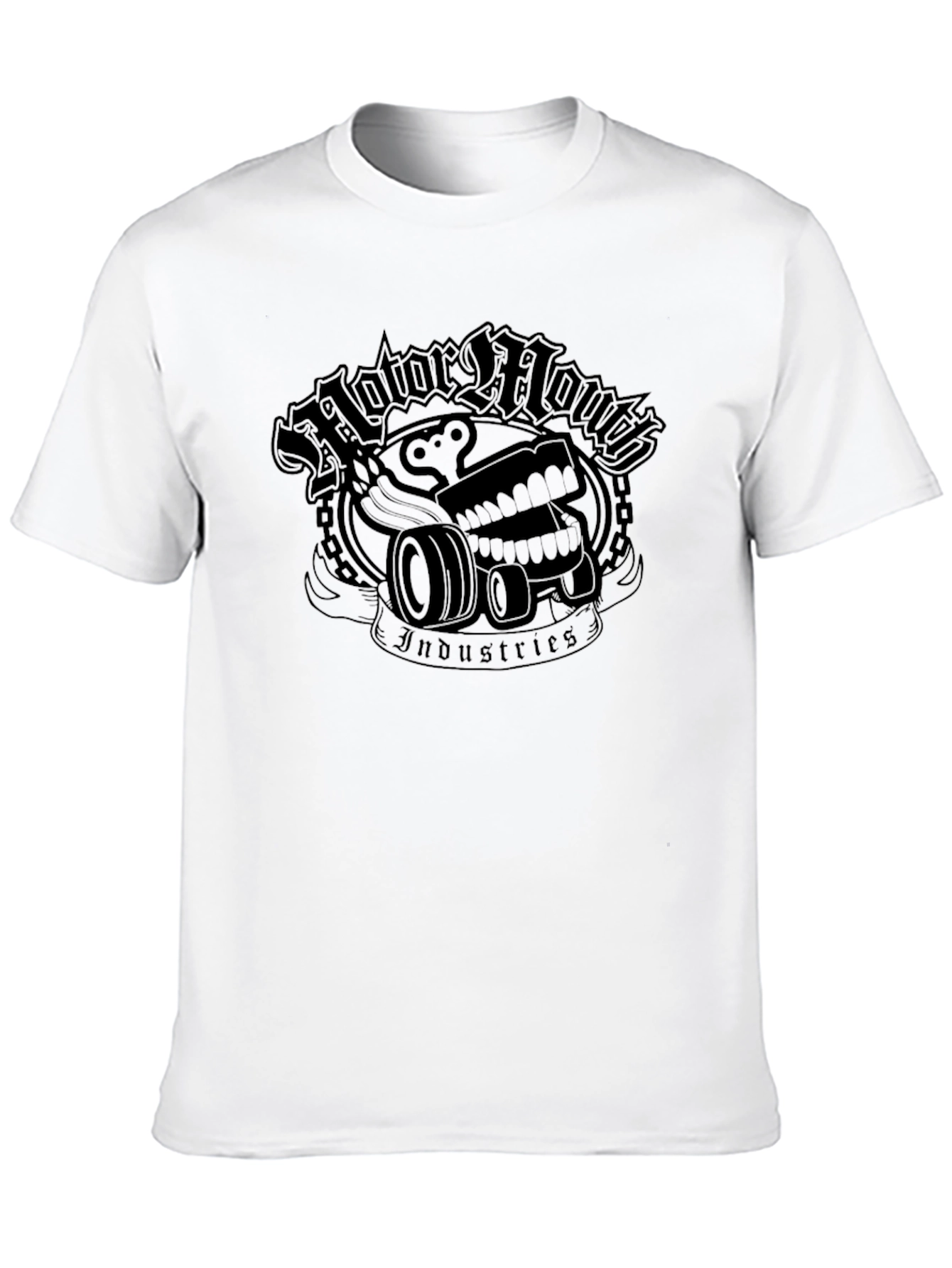 Motor Mouth Industries Black Graphic Tee