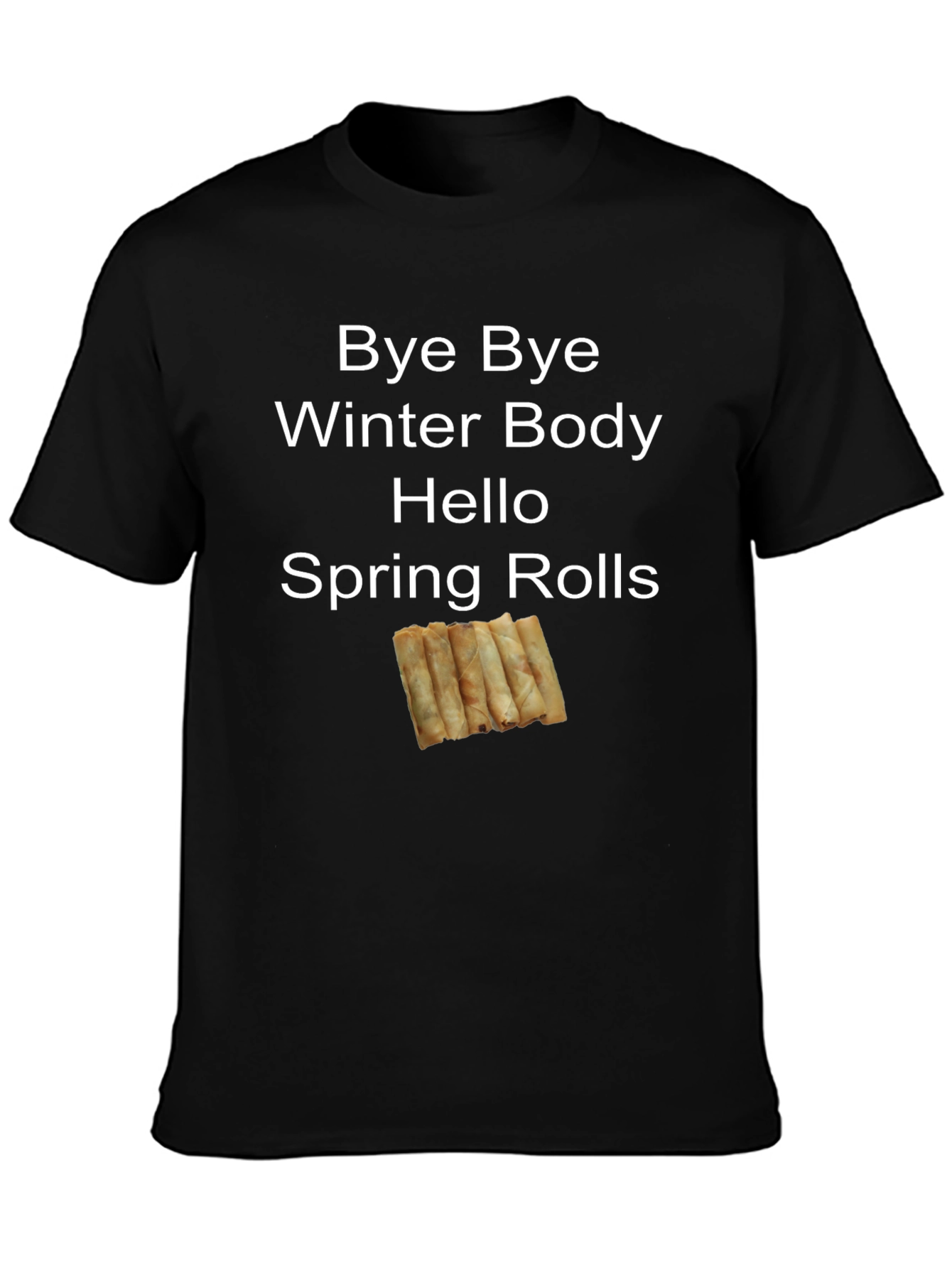 Bye Bye Winter Body Spring Rolls T-Shirt