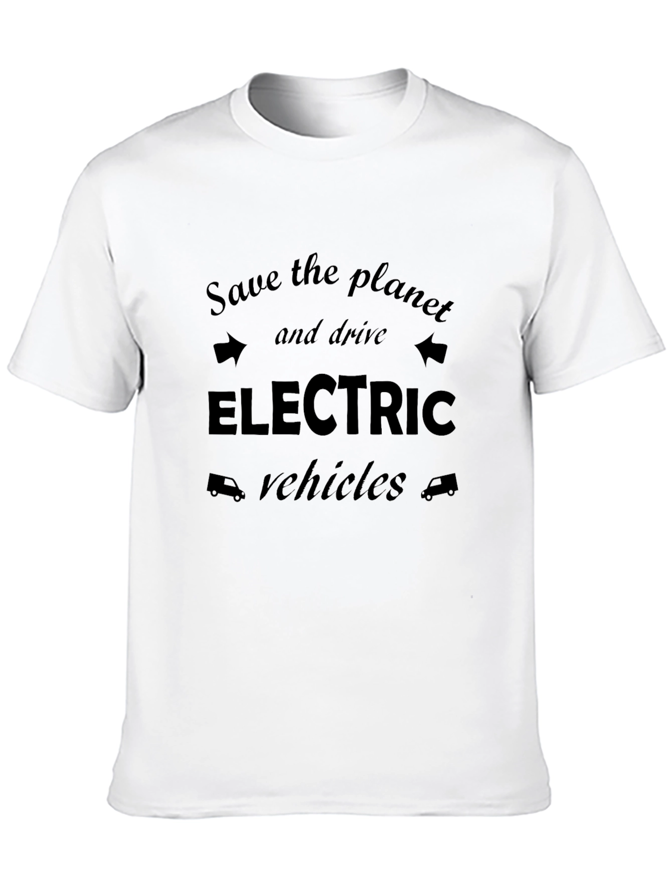 Save the Planet Electric Vehicles T-Shirt