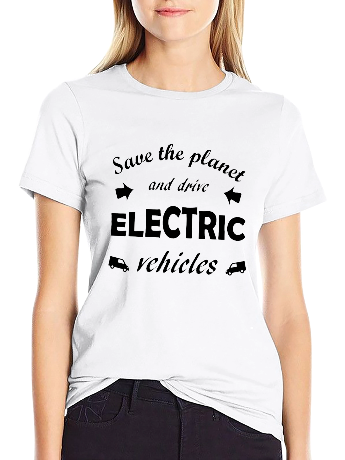Save the Planet Electric Vehicles T-Shirt