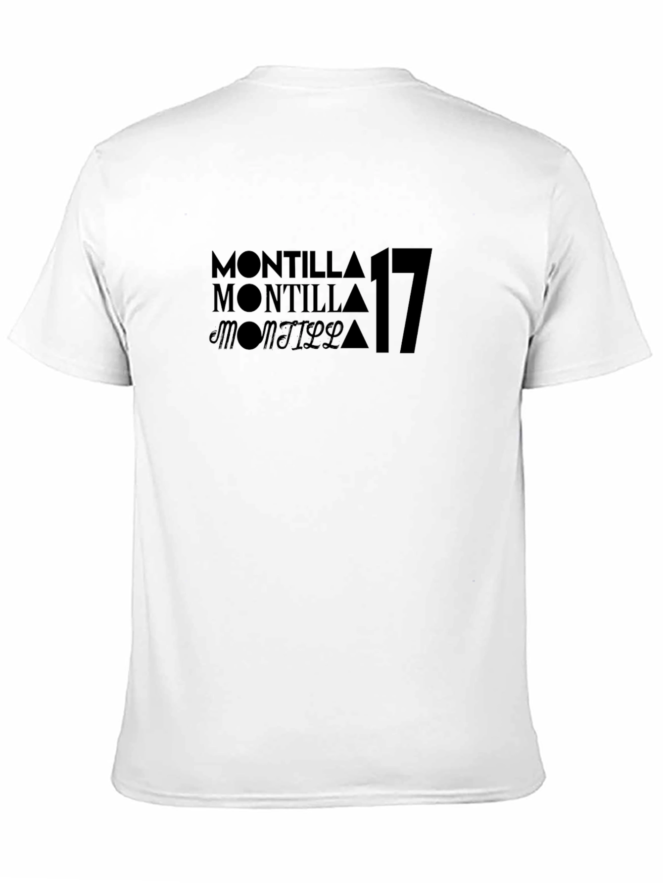 Montilla 17 Black Graphic Tee - Stylish Casual Wear