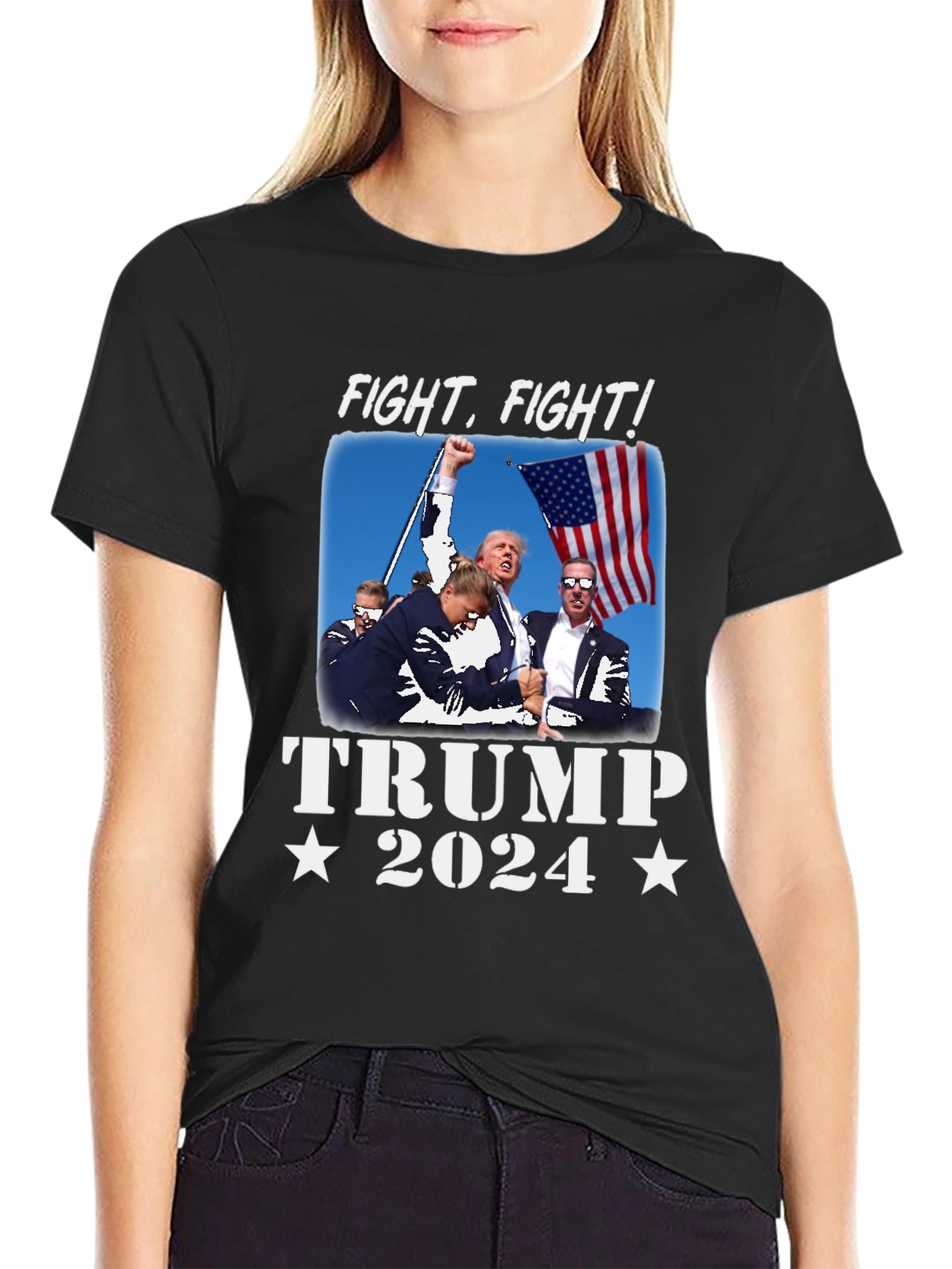 Trump 2024 Fight T-Shirt