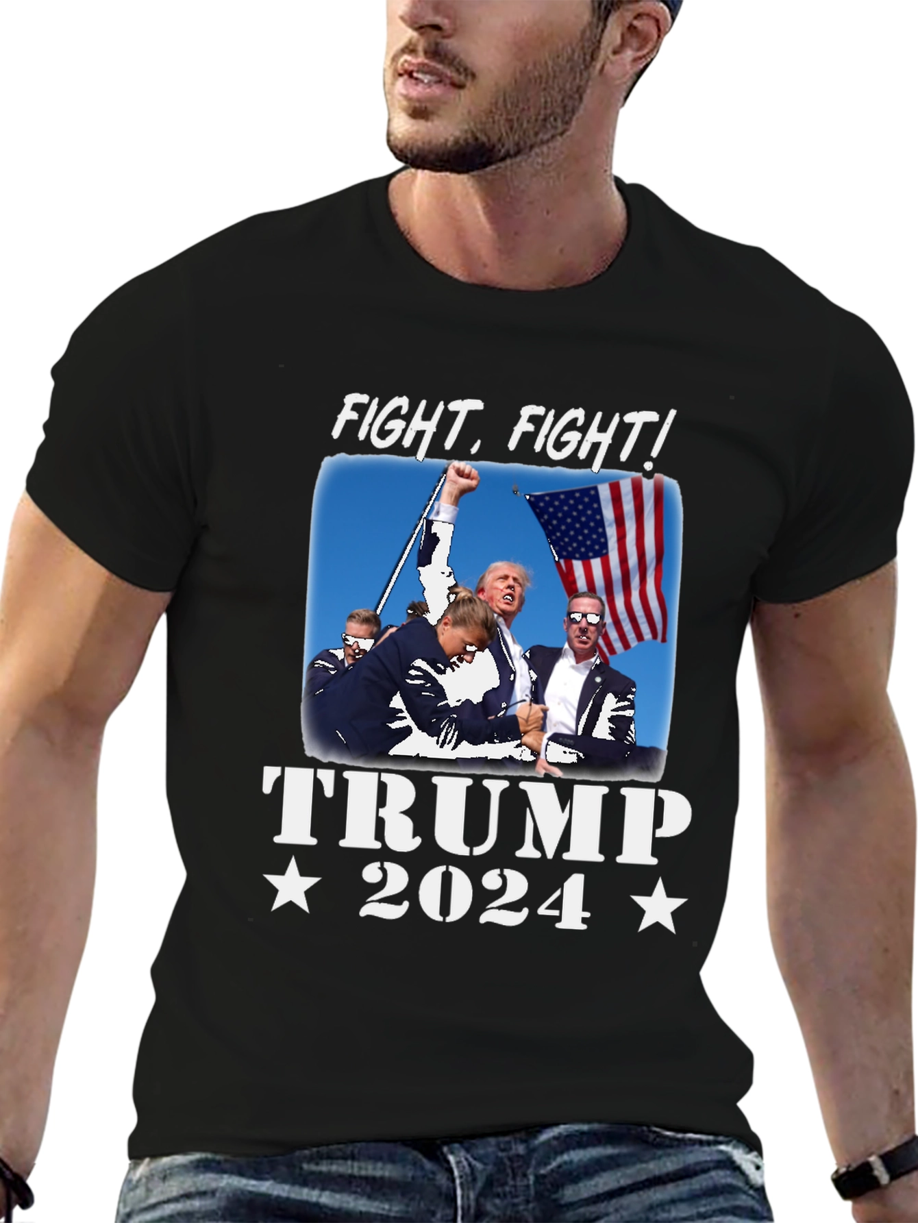 Trump 2024 Fight T-Shirt