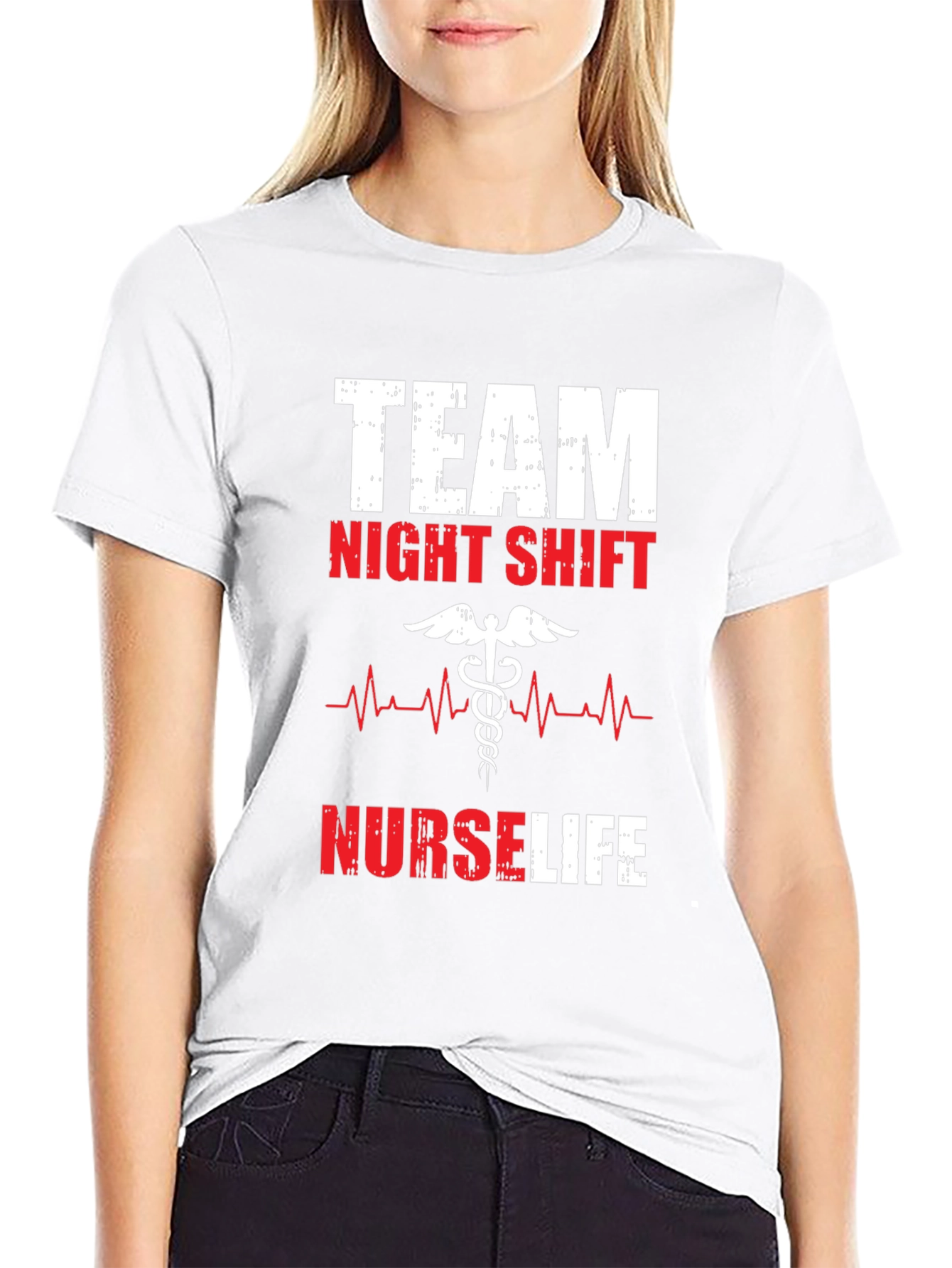 Team Night Shift Nurse Life T-Shirt