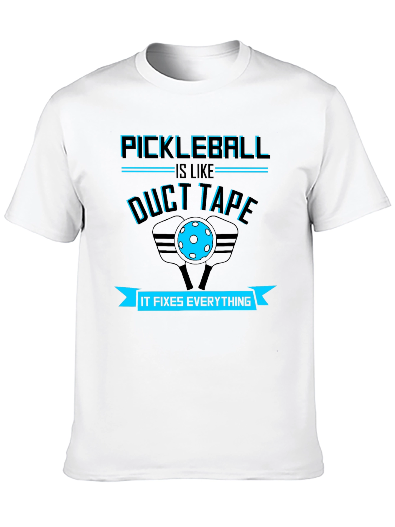 Pickleball Fixes Everything Graphic Tee