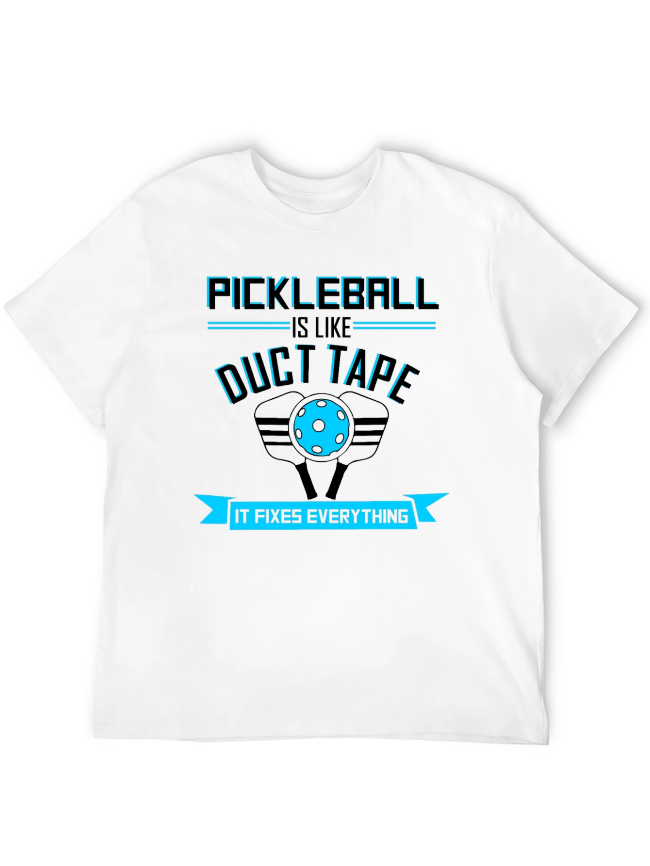Pickleball Fixes Everything Graphic Tee