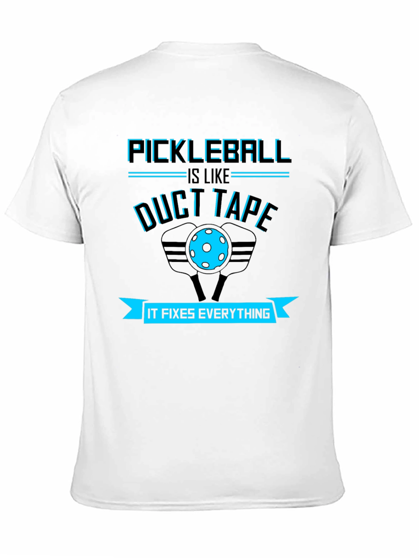 Pickleball Fixes Everything Graphic Tee