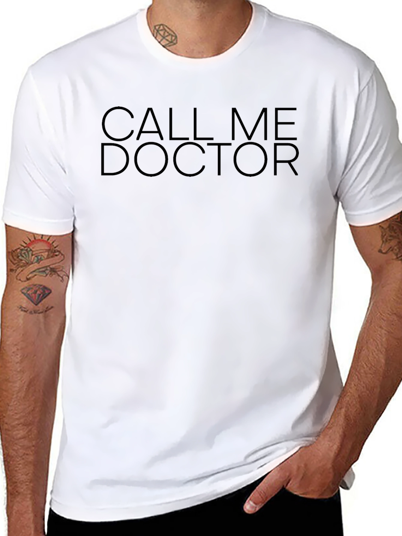 Call Me Doctor - Novelty T-Shirt