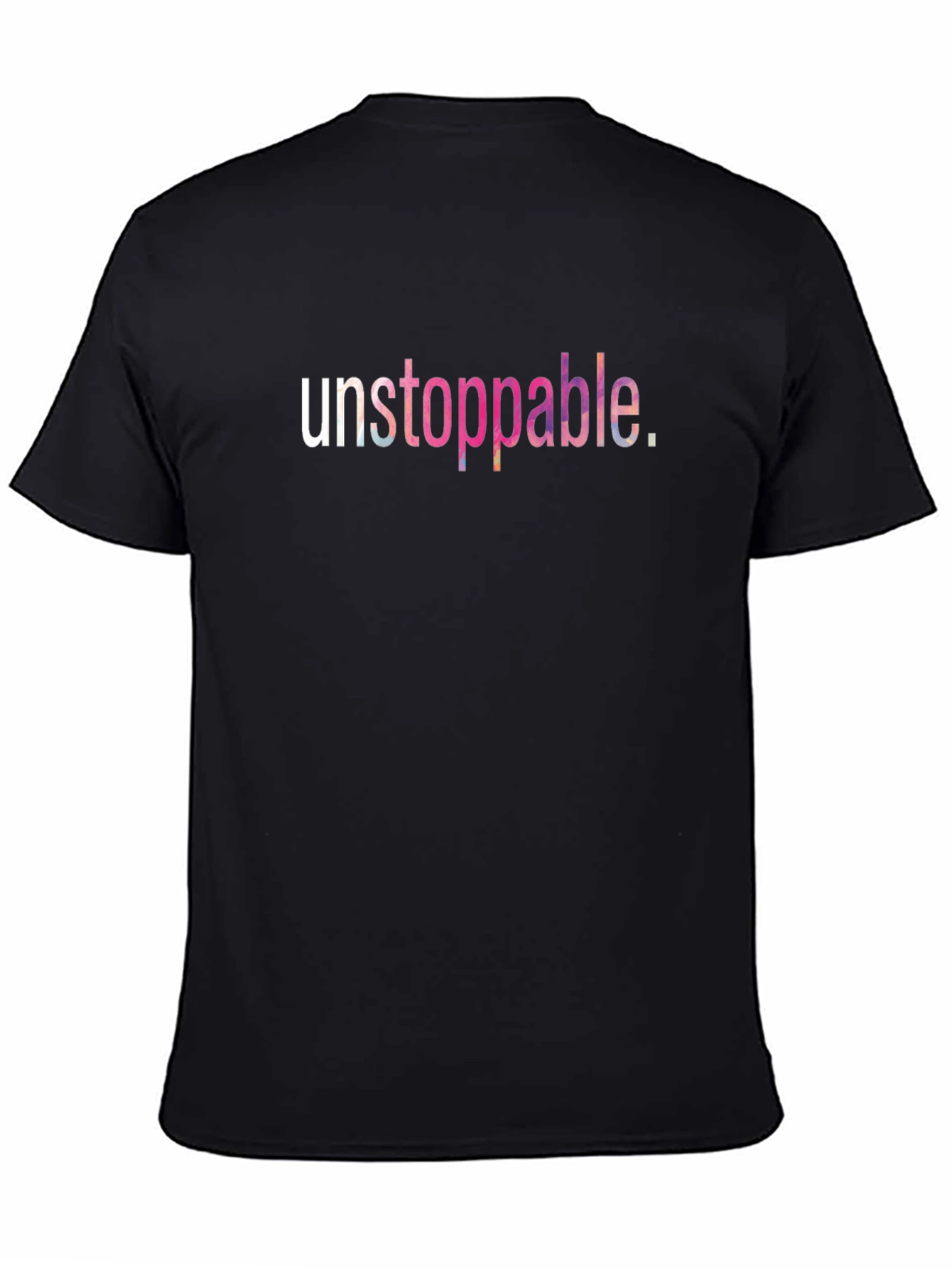Unstoppable Graphic Tee - Black