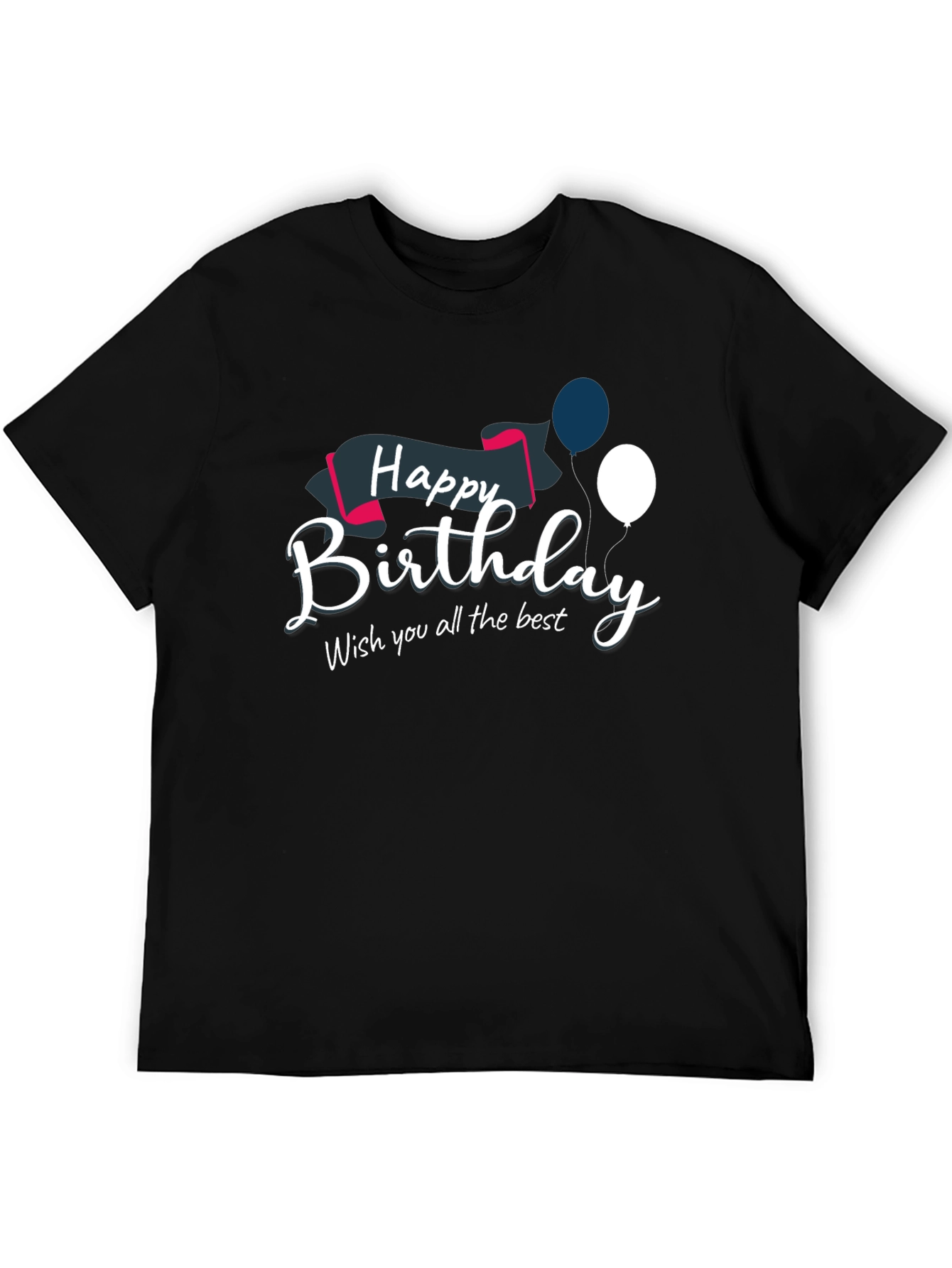 Happy Birthday Graphic Tee - Stylish Celebration Shirt