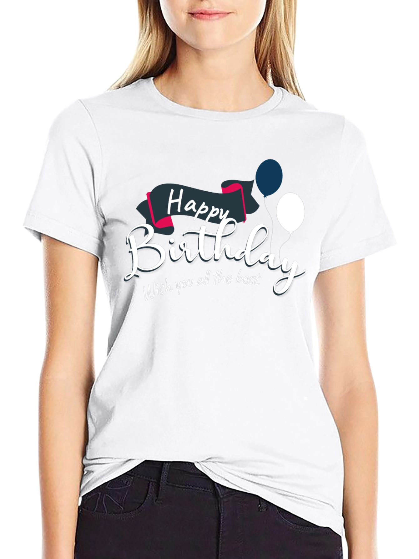 Happy Birthday Graphic Tee - Stylish Celebration Shirt