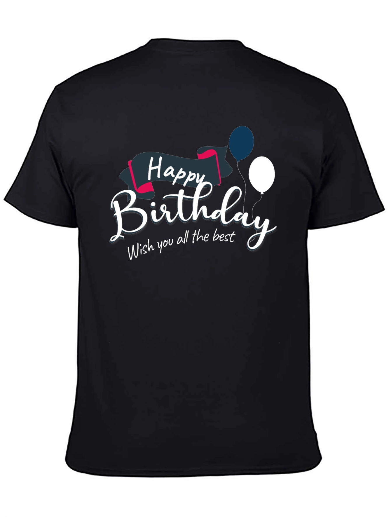 Happy Birthday Graphic Tee - Stylish Celebration Shirt