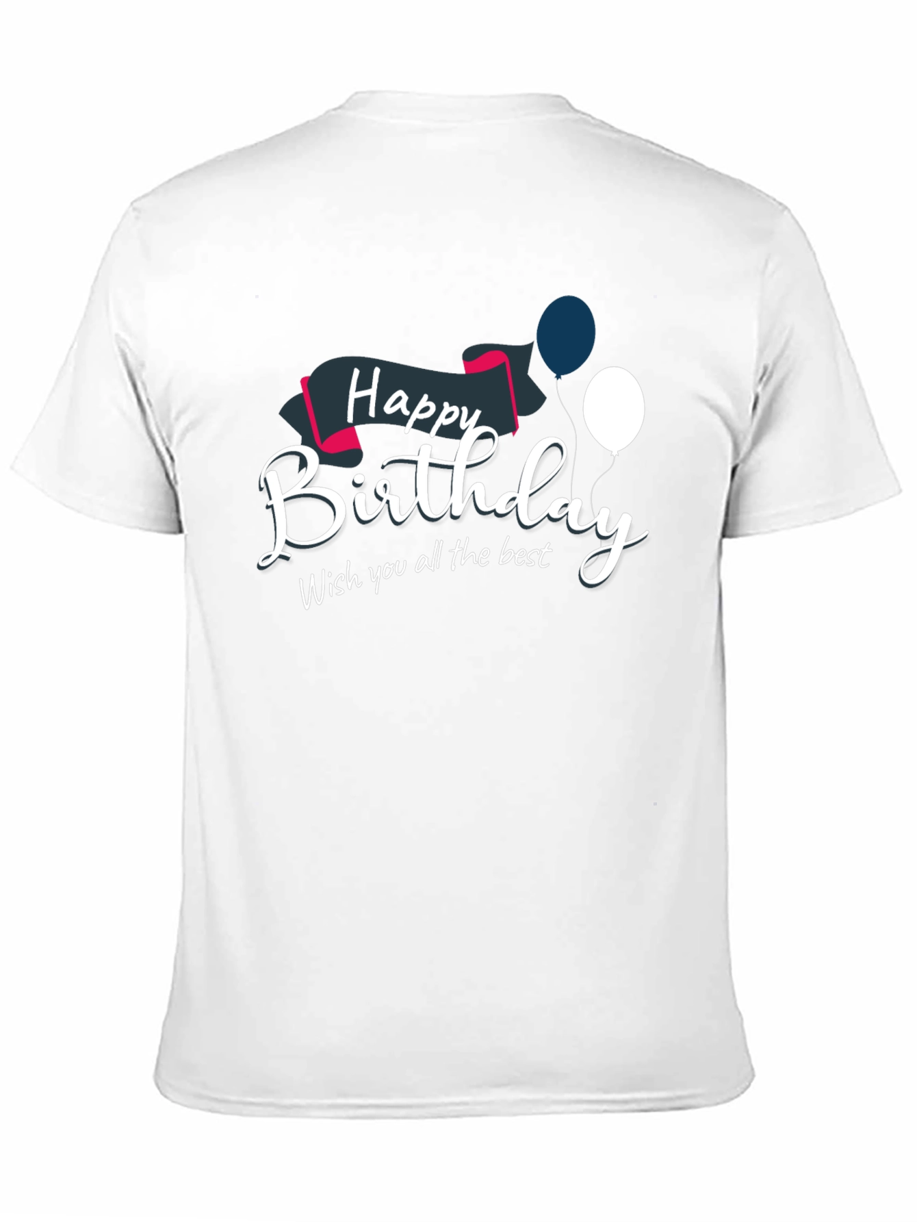 Happy Birthday Graphic Tee - Stylish Celebration Shirt