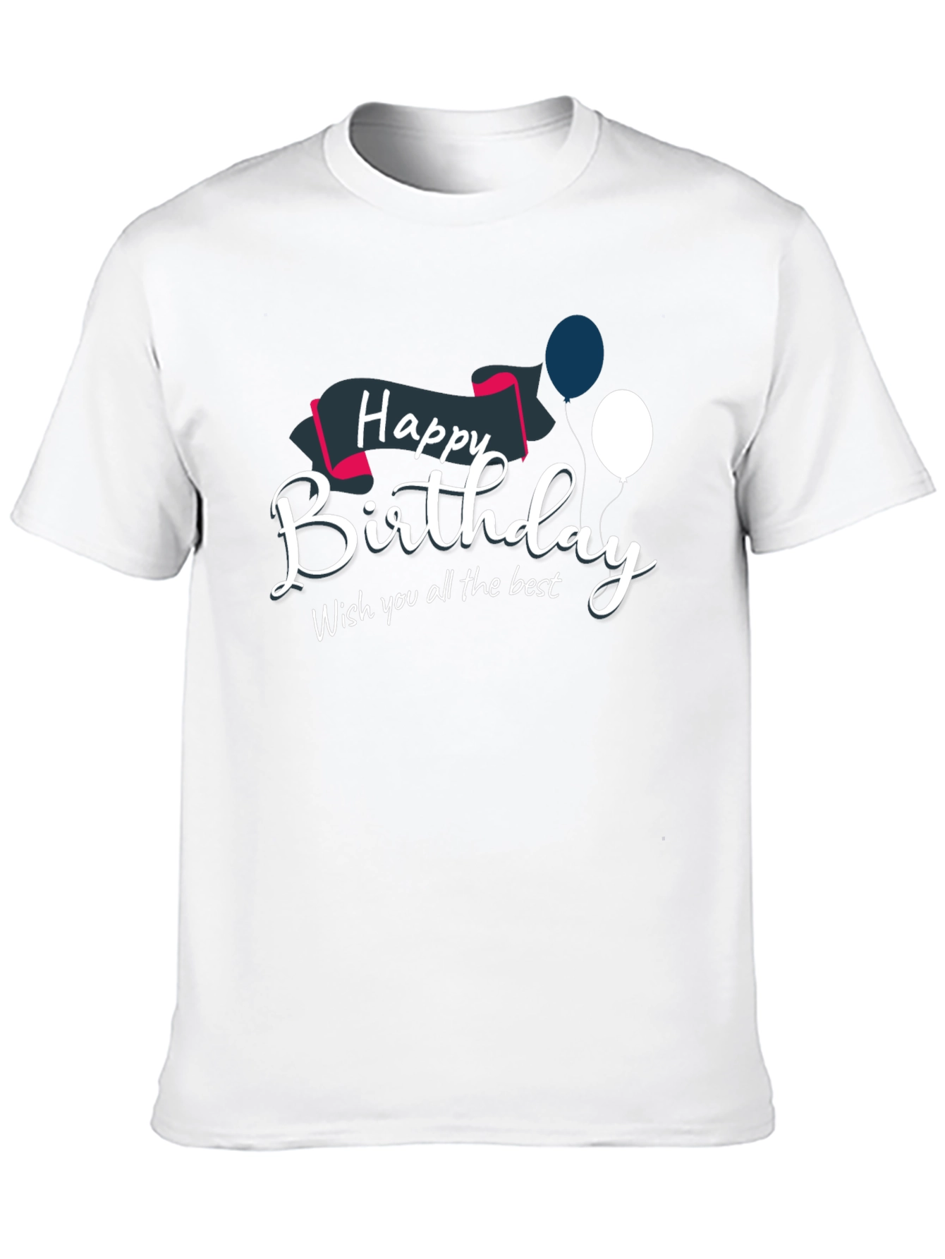 Happy Birthday Graphic Tee - Stylish Celebration Shirt