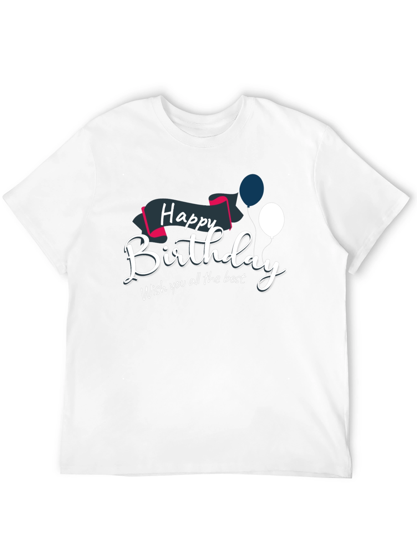 Happy Birthday Graphic Tee - Stylish Celebration Shirt