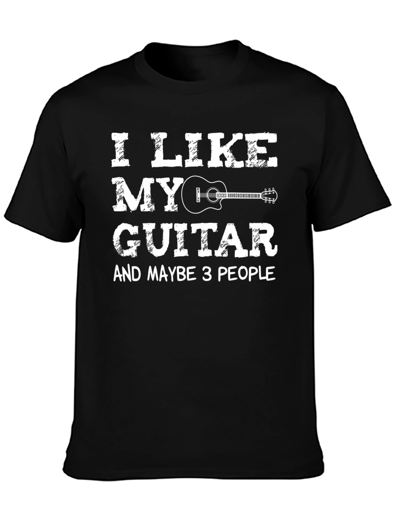 I Like My Guitar Funny Musician T-Shirt