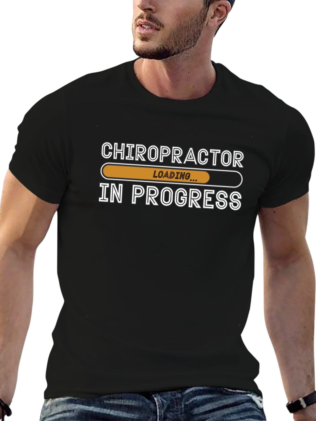 Chiropractor In Progress T-Shirt - Funny Student Tee
