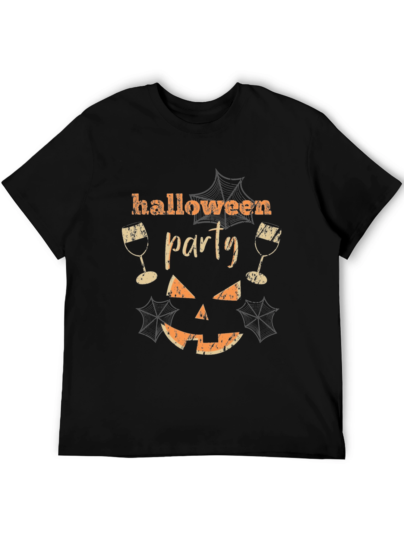 Halloween Party Graphic Tee - Spooky Season Shirt