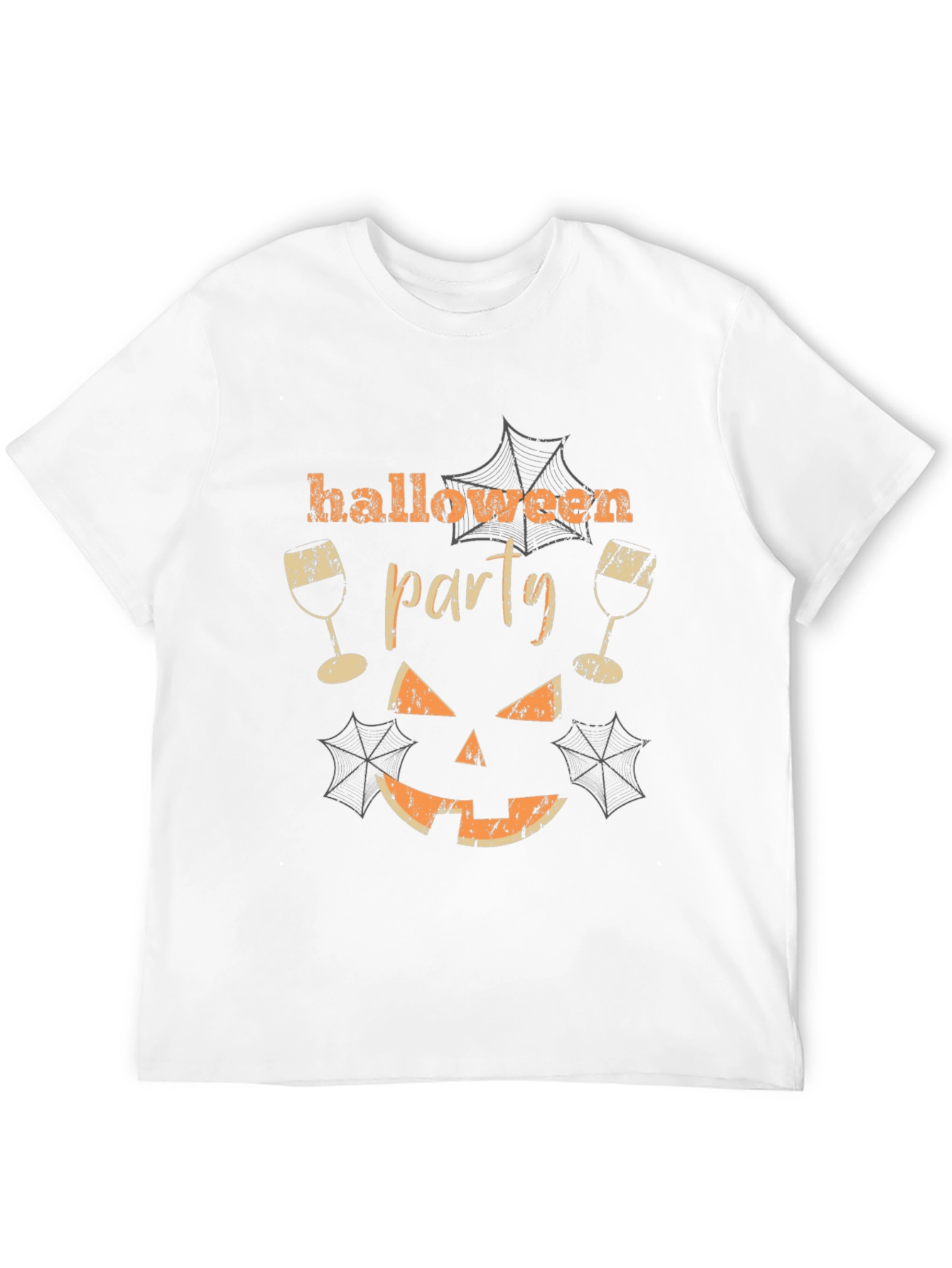 Halloween Party Graphic Tee - Spooky Season Shirt