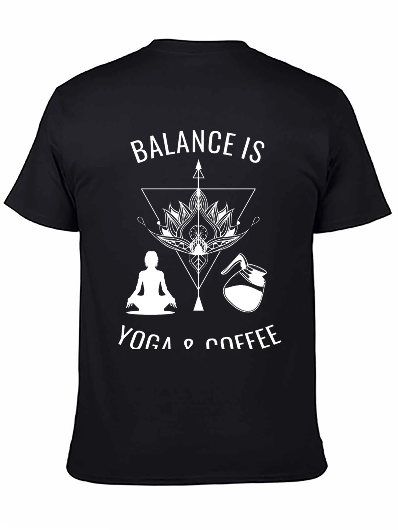 Balance is Yoga & Coffee Graphic Tee
