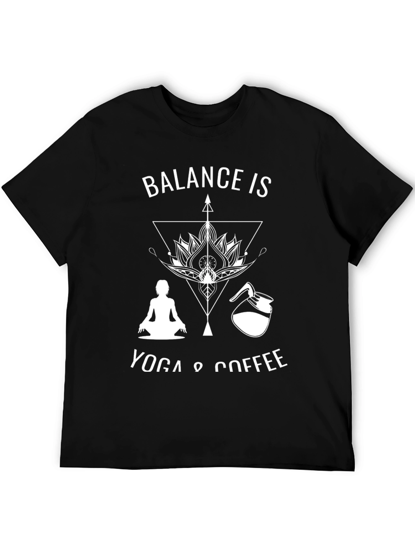 Balance is Yoga & Coffee Graphic Tee