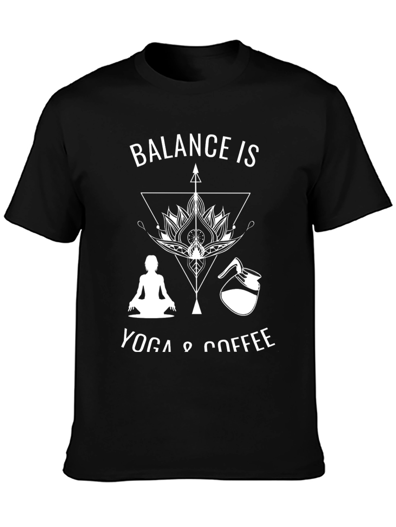 Balance is Yoga & Coffee Graphic Tee