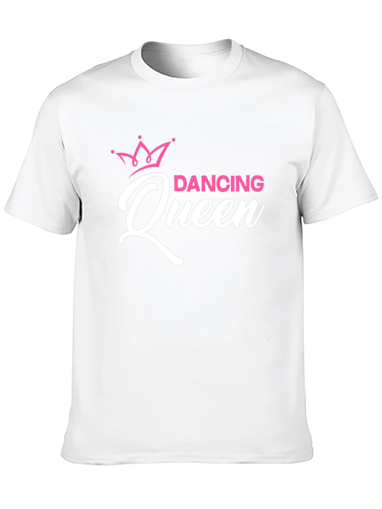 Dancing Queen Graphic Tee - Black Cotton T-Shirt