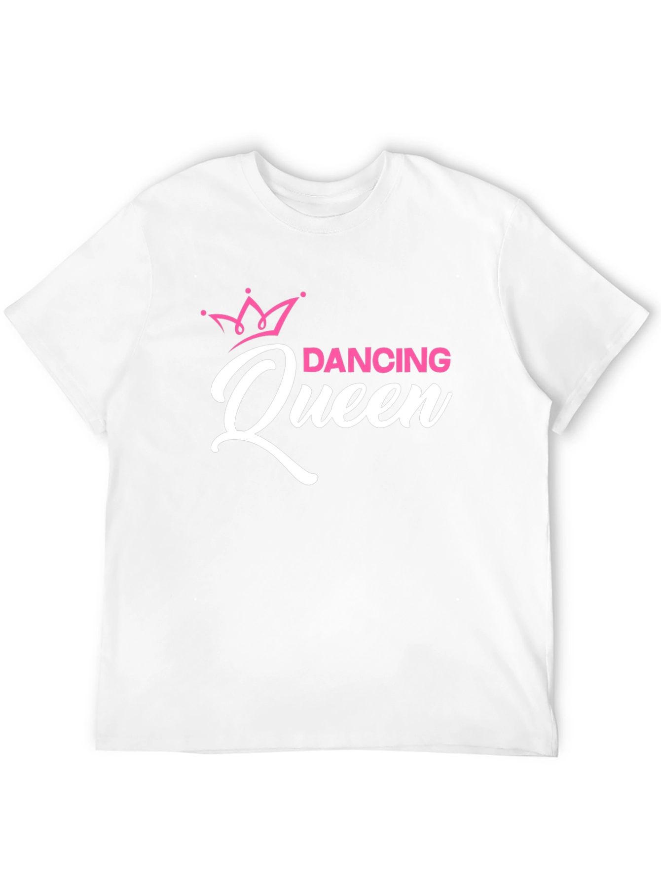 Dancing Queen Graphic Tee - Black Cotton T-Shirt