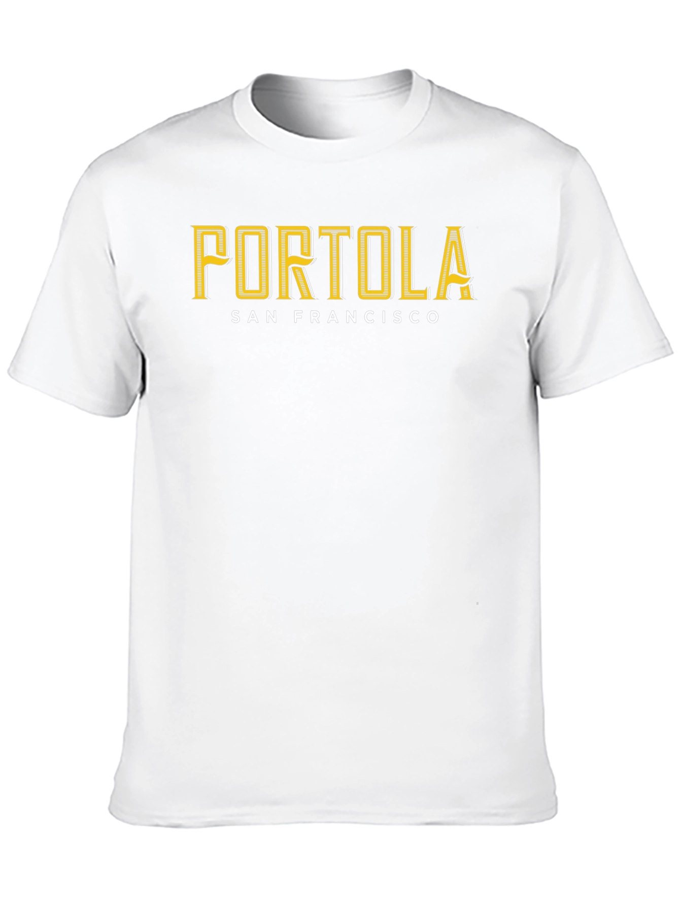 Portola San Francisco Black Graphic T-Shirt
