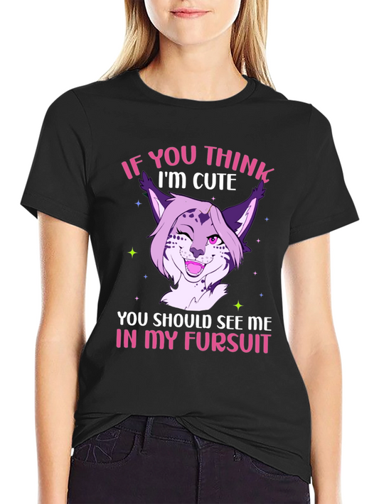 Cute Furry Fursuit T-Shirt