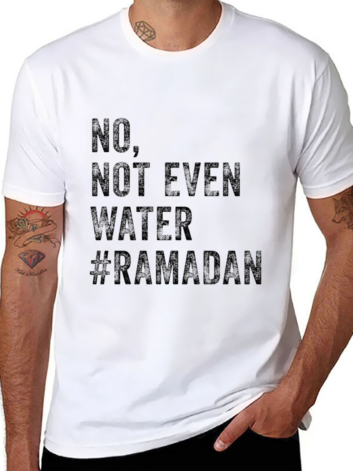 Ramadan T-Shirt - No Not Even Water