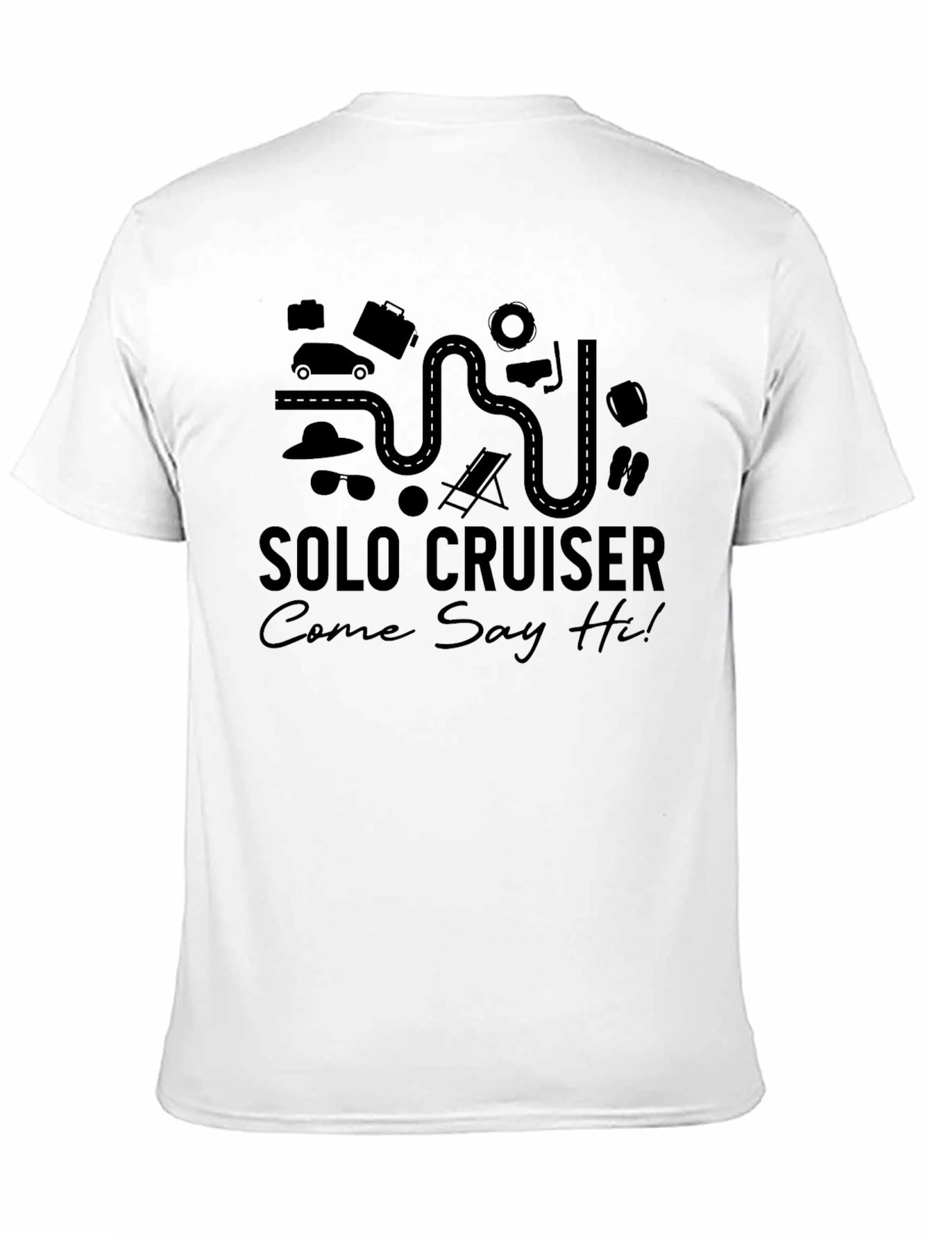 Solo Cruiser T-Shirt - Travel Adventure Road Trip Tee