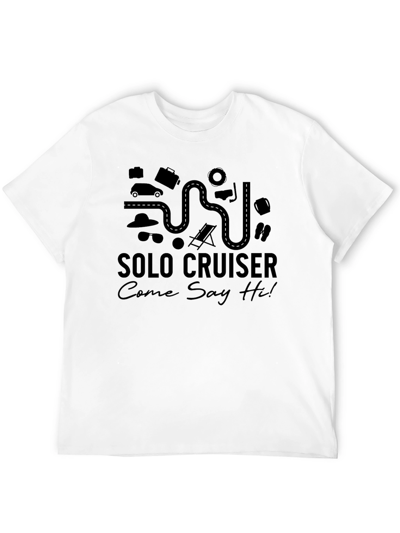 Solo Cruiser T-Shirt - Travel Adventure Road Trip Tee