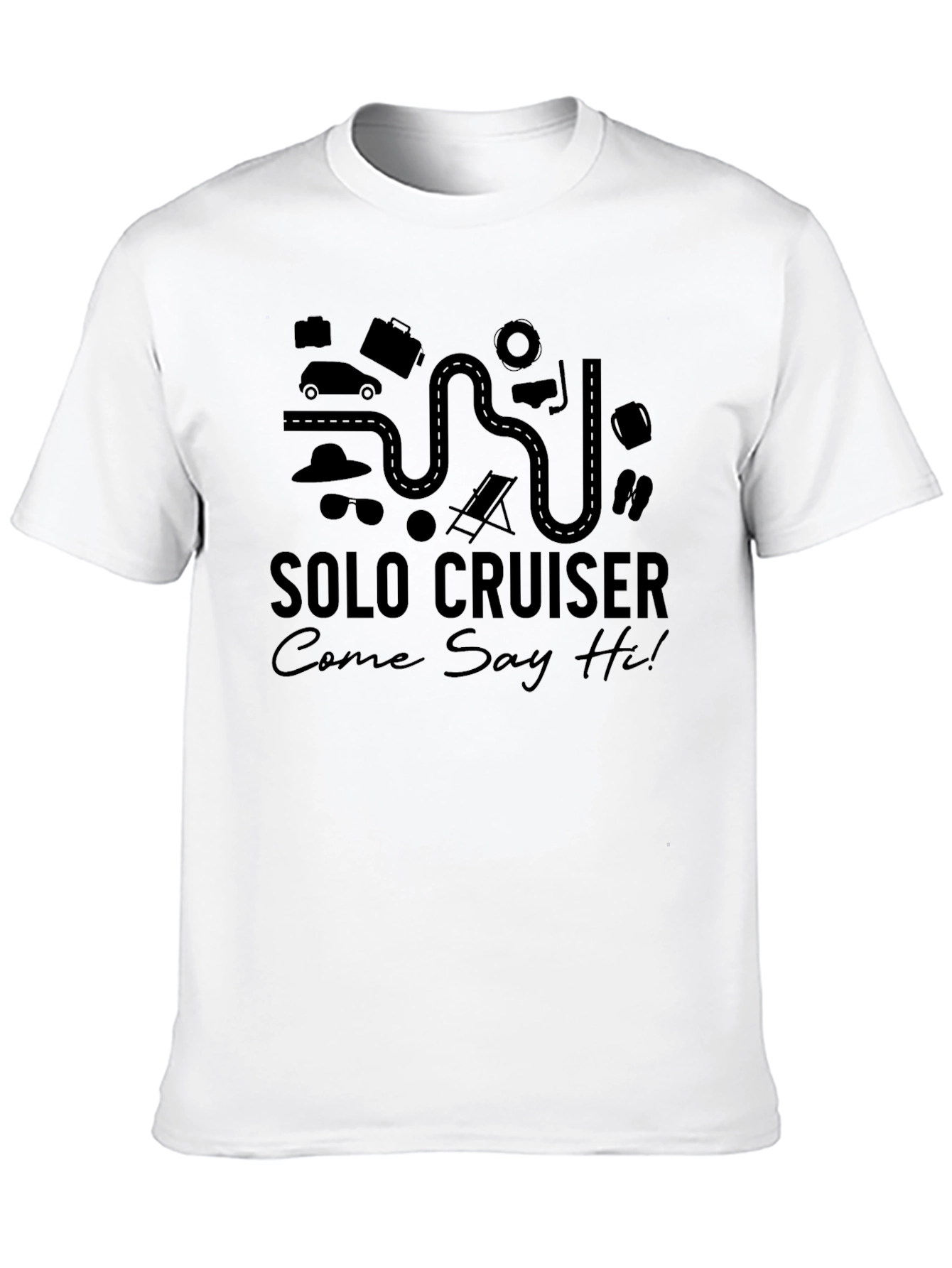 Solo Cruiser T-Shirt - Travel Adventure Road Trip Tee